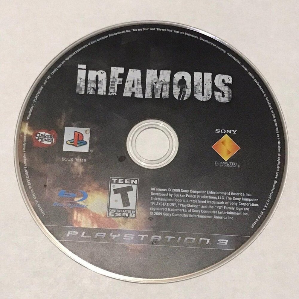 PS3 Infamous (Playstation 3)